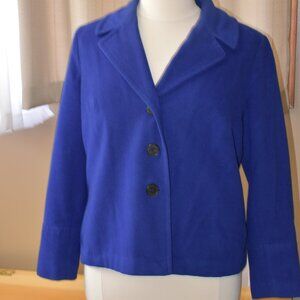 Wool blazer size 18